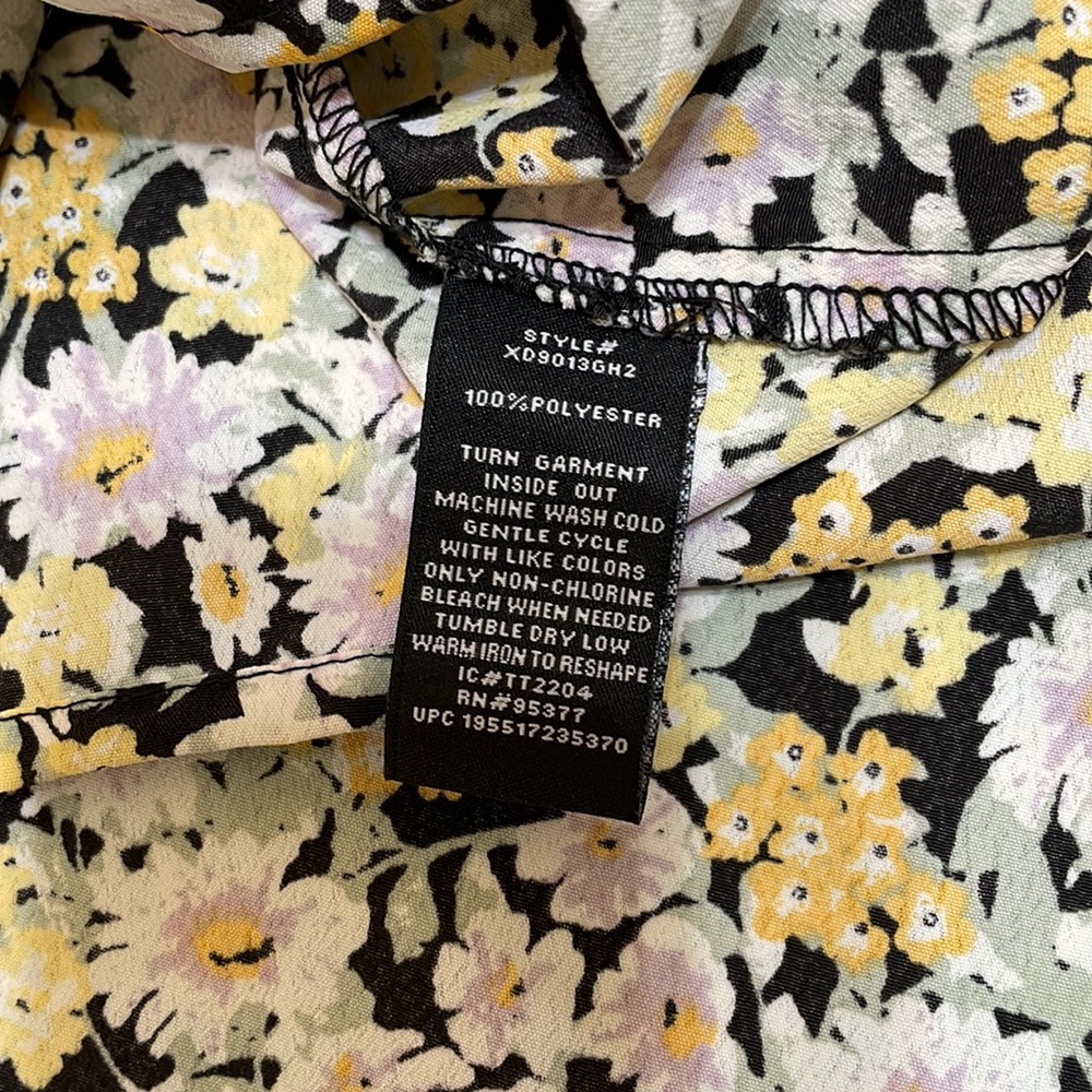 Social Standard by Sanctuary Daisy Floral Tied Sundress XX-Large - Picture 10 of 14